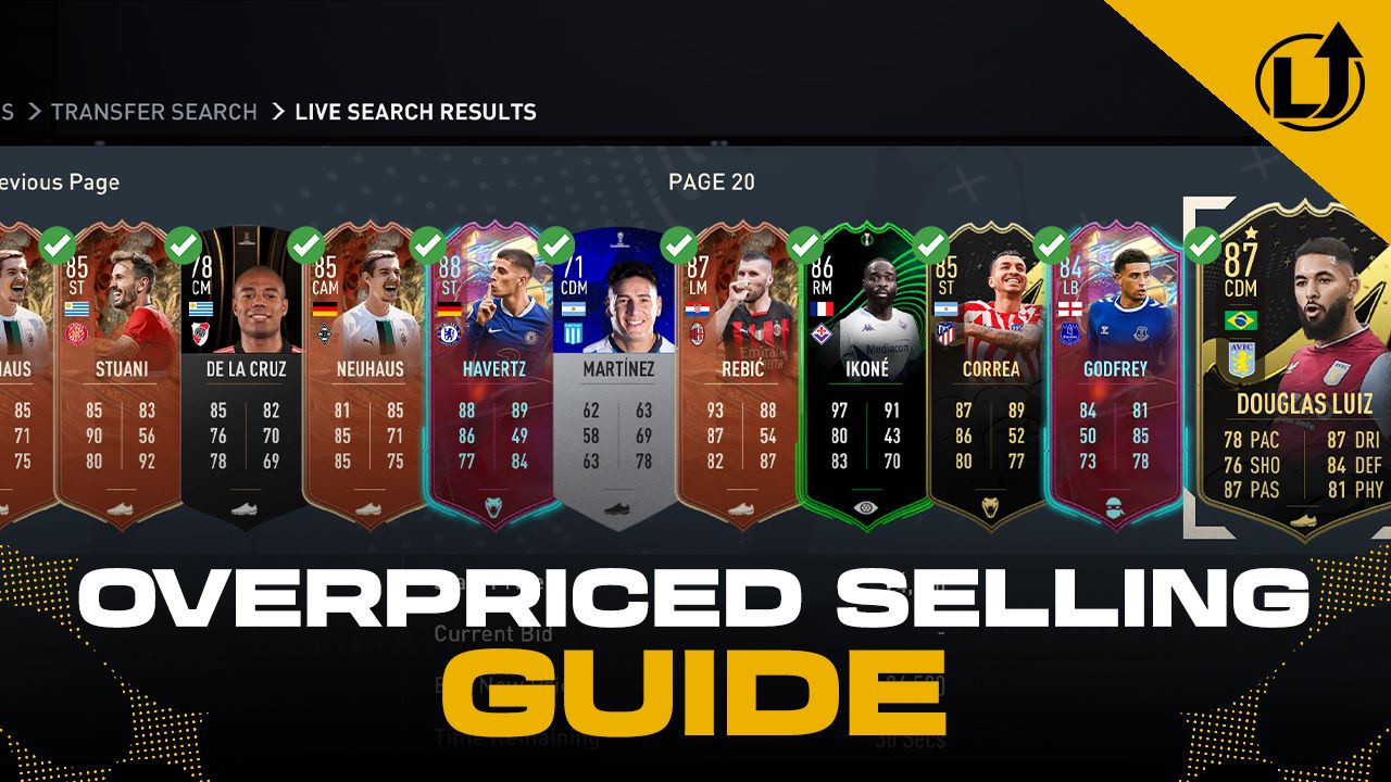 FIFA 23 Overpriced Selling Guide