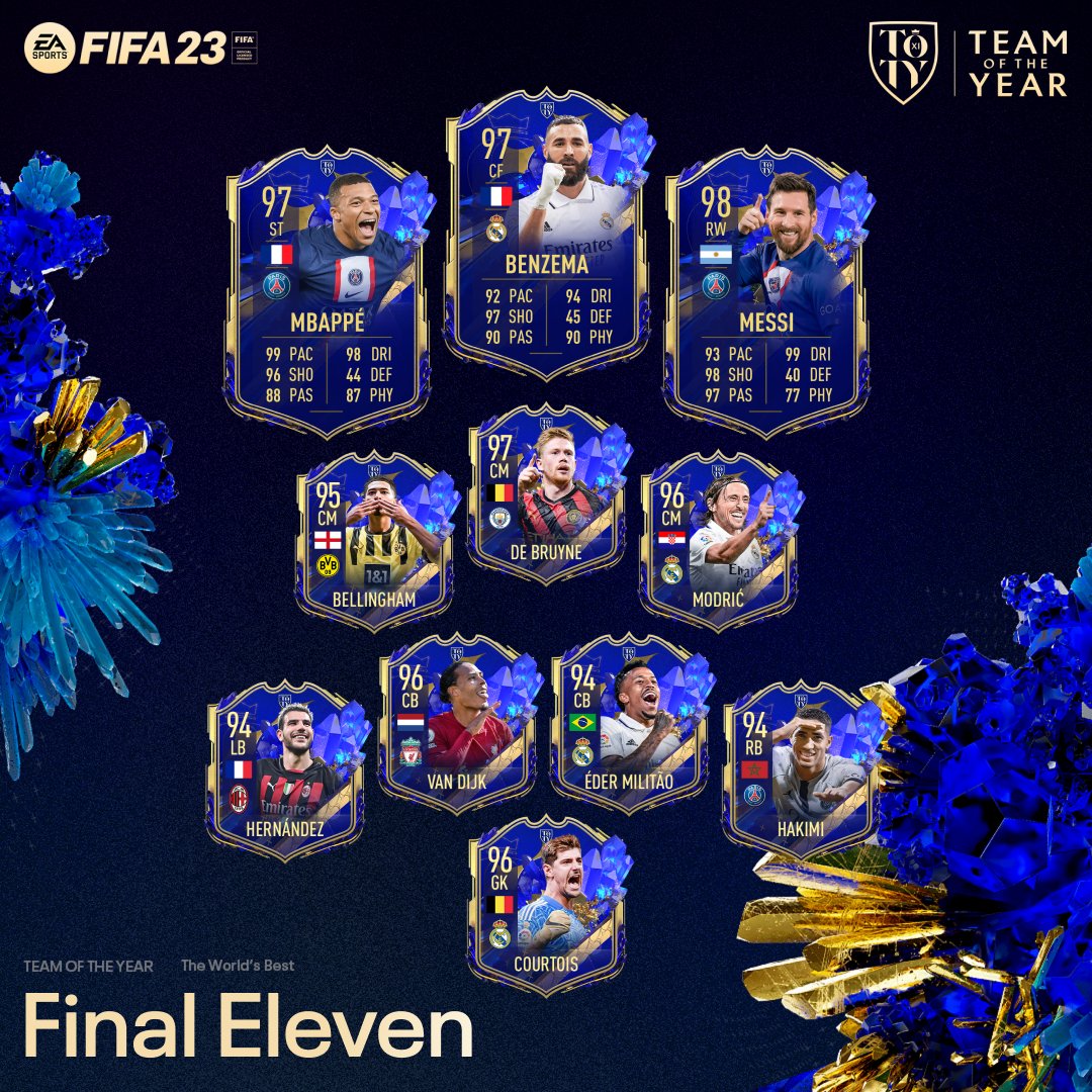 TOTY First XI
