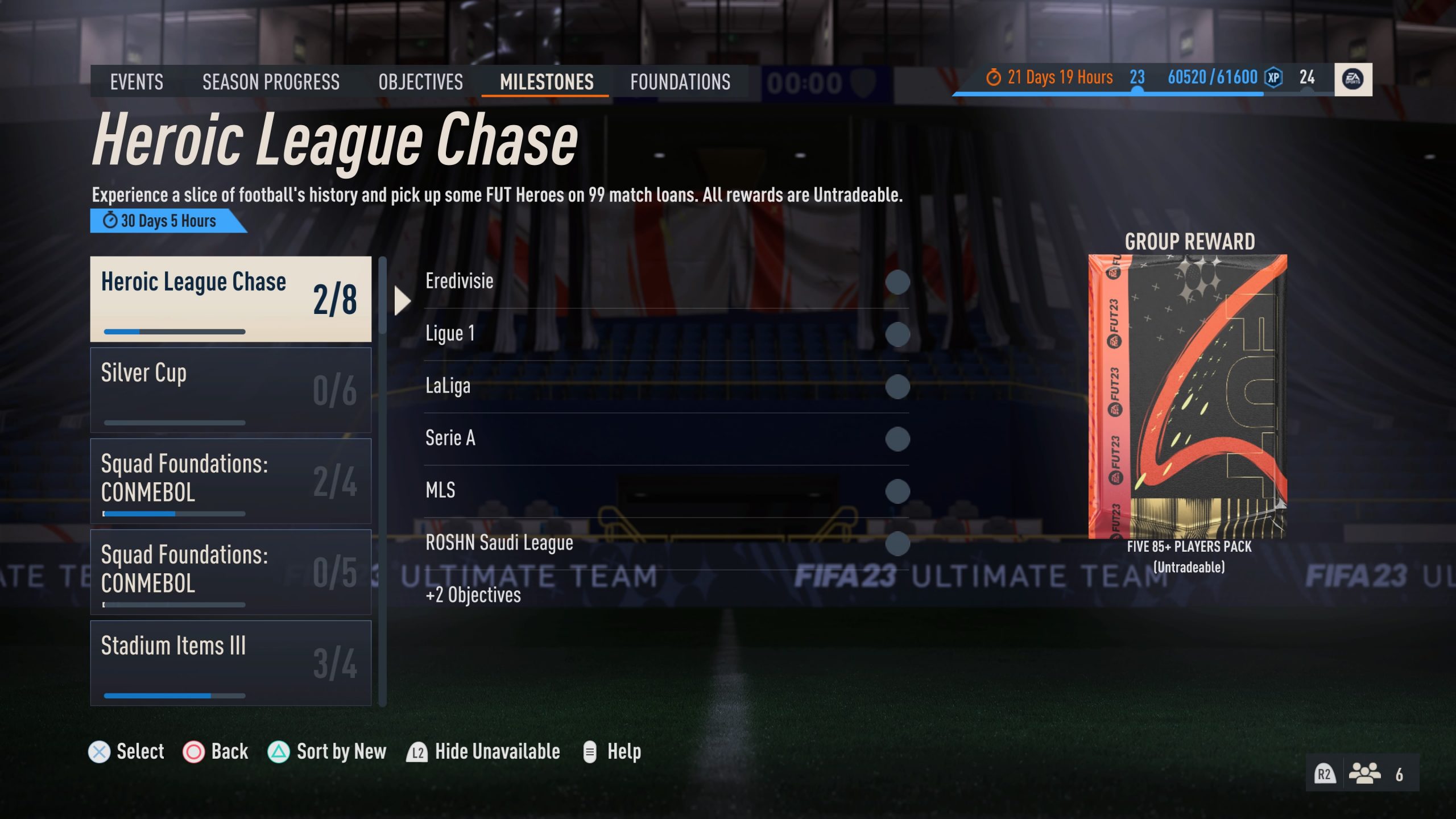 FIFA 23 Heroic League Chase